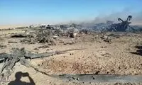 تصاویر فارس از محل سقوط هواپیمای آمریکایی