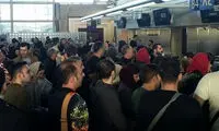 تصویری از فرودگاه امام که خیلی‌ها را به جان هم انداخت!