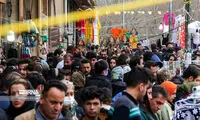 تصاویری از بازار نوروزی در میدان تجریش تهران 
