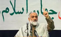 سردار نقدی در راهپیمایی: کار آمریکا تمام شد