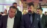 لحظه ورود سلطان دام ایران به نمایشگاه بین‌المللی!