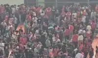 حمله فیزیکی لیدرهای حامی درویش به طرفداران!