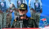 پوشش جنجالی خبرنگار زن در دیدار با فرمانده‌ سپاه