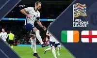 خلاصه بازی انگلیس - جمهوری ایرلند