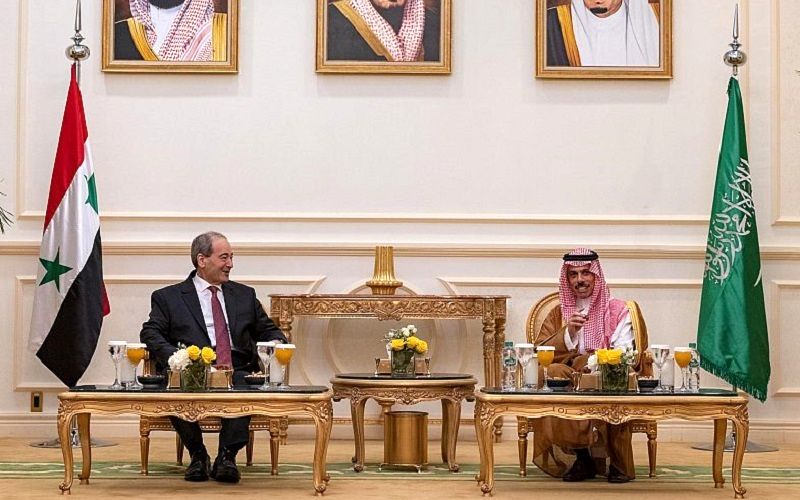 بیانیه مشترک عربستان و سوریه برای روابط دیپلماتیک