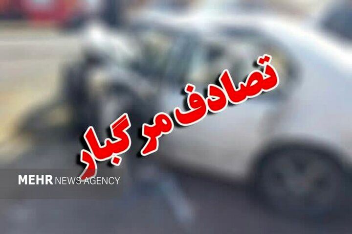 واژگونی مرگبار  پژو 206 در تبریز 