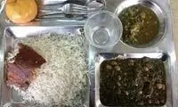 عکس حال بهم زن از غذای سلف یک دانشگاه