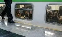 یک پرتره جذاب از دختری که در مترو تهران دیده شد