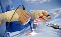 تصاویرِ خروج تیروئید دوکیلویی از گلوی بیمار کرجی