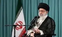 عکسی از فرزند امام خمینی در دیدار با رهبر انقلاب 