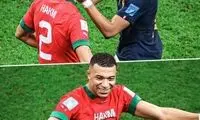  دلداری جالب ام‌باپه به بازیکن مراکش