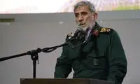 سردار قاآنی: امروز تمرکز بر حمایت از حزب‌الله است   
