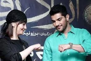 عاشقانه پردیس و سینا به سبک فیلم مشهور قبلِ انقلاب