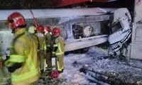 جزئیات علت واژگونی تانکر سوخت در کوهسار تهران