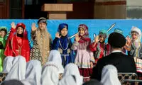 چند تصویر متفاوت از رئیسی در یک مدرسه دخترانه