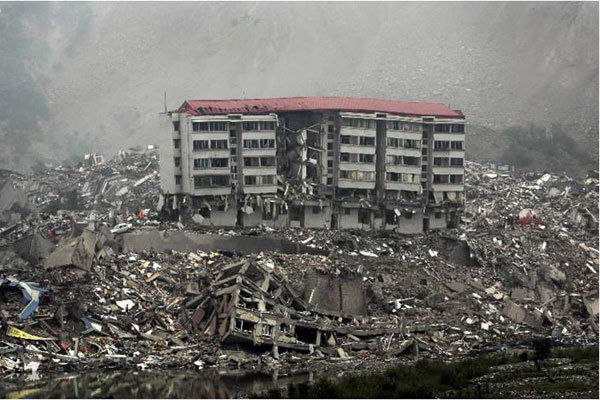 اولین تصاویر از زلزله 7 ریشتری در قرقیزستان