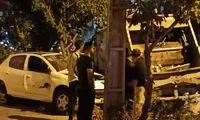 برخورد کامیون حمل زباله با 12 خودرو در تهران