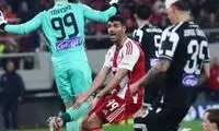 شوک المپیاکوس به مهدی طارمی با حذف نامش
