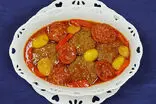 طرز تهیه کباب تابه‌ای با سس گوجه به سبک رستورانی