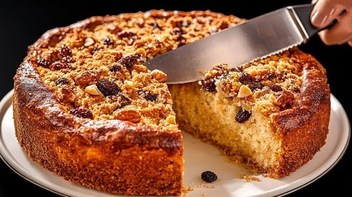 پخت کیک سوئیسی ساده و خانگی با دستور آشپز آمریکایی