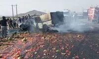 تصادف خونین در پی شاخ‌به‌شاخ شدن نیسان و پژو