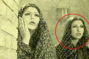 تصویر آخرین حضور مستانه جزایری در سینمای سال ۵۸