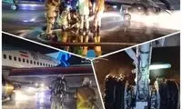 فاجعه از بیخ گوش پرواز تهران به بغداد گذشت