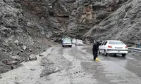 آوار شبانه جاده چالوس در محدوده کندر!