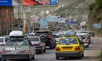 ترافیک سنگین در محورهای شمالی کشور