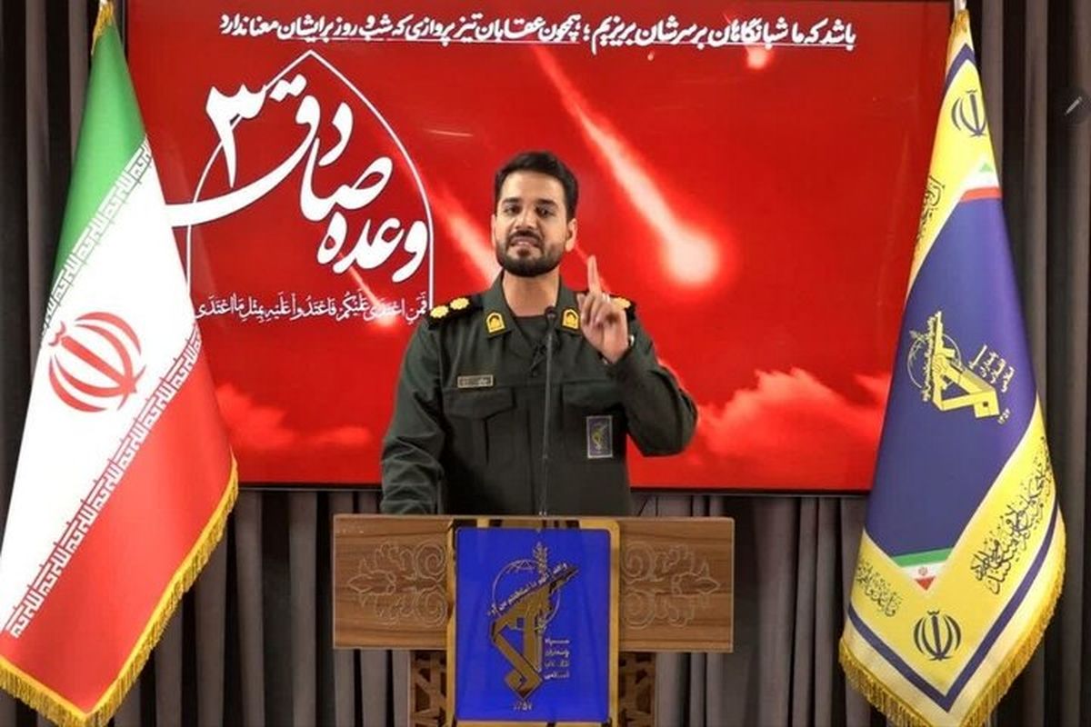   سخنگوی عملیات وعده صادق ۳ معرفی شد 