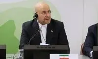 عکس پُربازدید از قالیباف با یک مقام زن خارجی