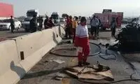 عارضه قلبی راننده 7 نفر را در قم به کشتن داد