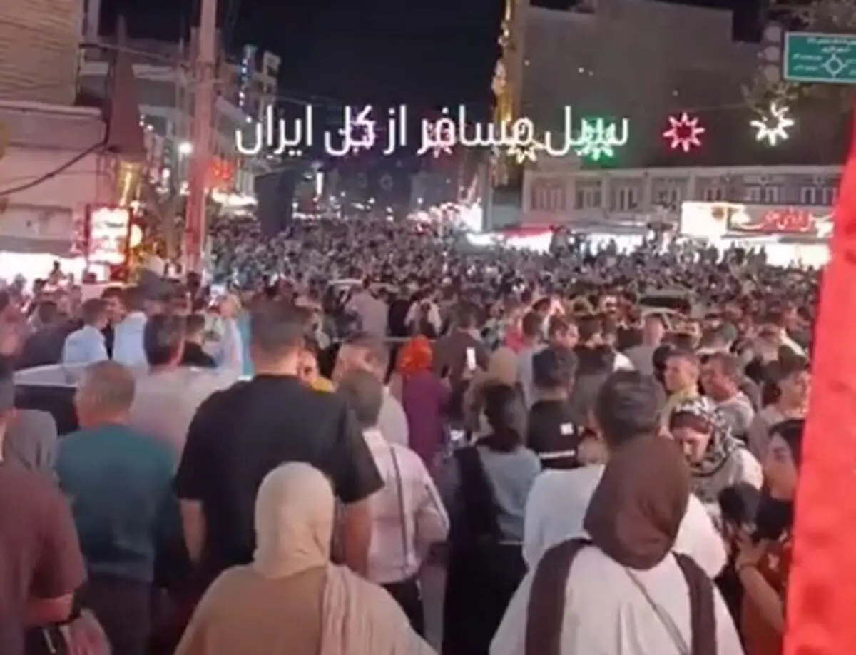 دیشب این شهر ایران توسط مسافران تسخیر شد!