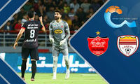 خلاصه بازی فولاد - پرسپولیس