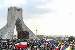 قاب متفاوت راهپیمایی دیروز که توجه همه را جلب کرد