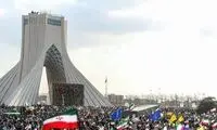 قاب متفاوت راهپیمایی دیروز که توجه همه را جلب کرد