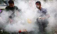 تصاویری از تفریح مردم تهران در روز سیزده‌بدر