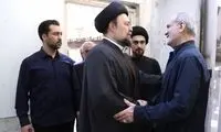 دیدار و ابراز همدردی پزشکیان با سید حسن خمینی