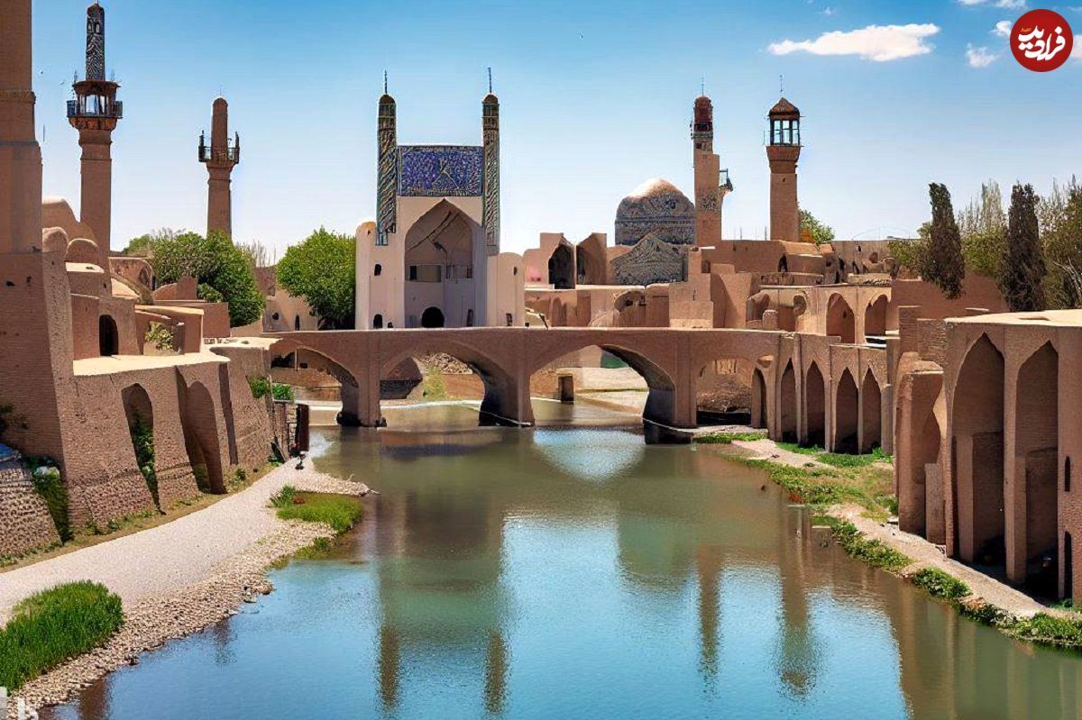 تصاویر شگفت‌انگیز از اصفهان در 600 سال قبل