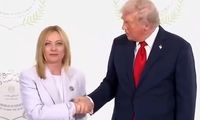 رفتار عجیب ترامپ با جورجیا ملونی در شرم‌الشیخ