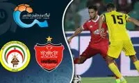 خلاصه بازی پرسپولیس - فجر 