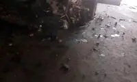 قاب‌هایی هولناک از سانحه رانندگی در یک بلوار