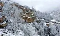 ببینید؛ چهره ماسوله‌ پس از بارش سنگین برف 