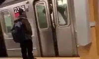 مجازات هولناک یک جوان در مترو