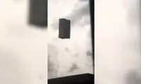 پرواز مبل از طبقه ۳۵ آپارتمانی در آنکارا