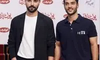 تصویری از دورهمی سینا و ساعد سهیلی با رپر معروف