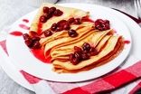 طرز تهیه پنکیک زغال اخته