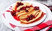 طرز تهیه پنکیک زغال اخته