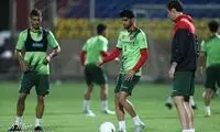 کری‌خوانی گل‌محمدی و باقری در تمرین پرسپولیس