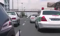 لحظه کشف ۹۵ کیلو تریاک وسط خیابان‌های تهران